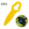 Heavy Duty Trimmer Cutter 100 Pcs Replacement Blades for Ferrex Grass Trimmer, Cordless Parts Lawn Care Blades, Plastic Garden Weed Trimming