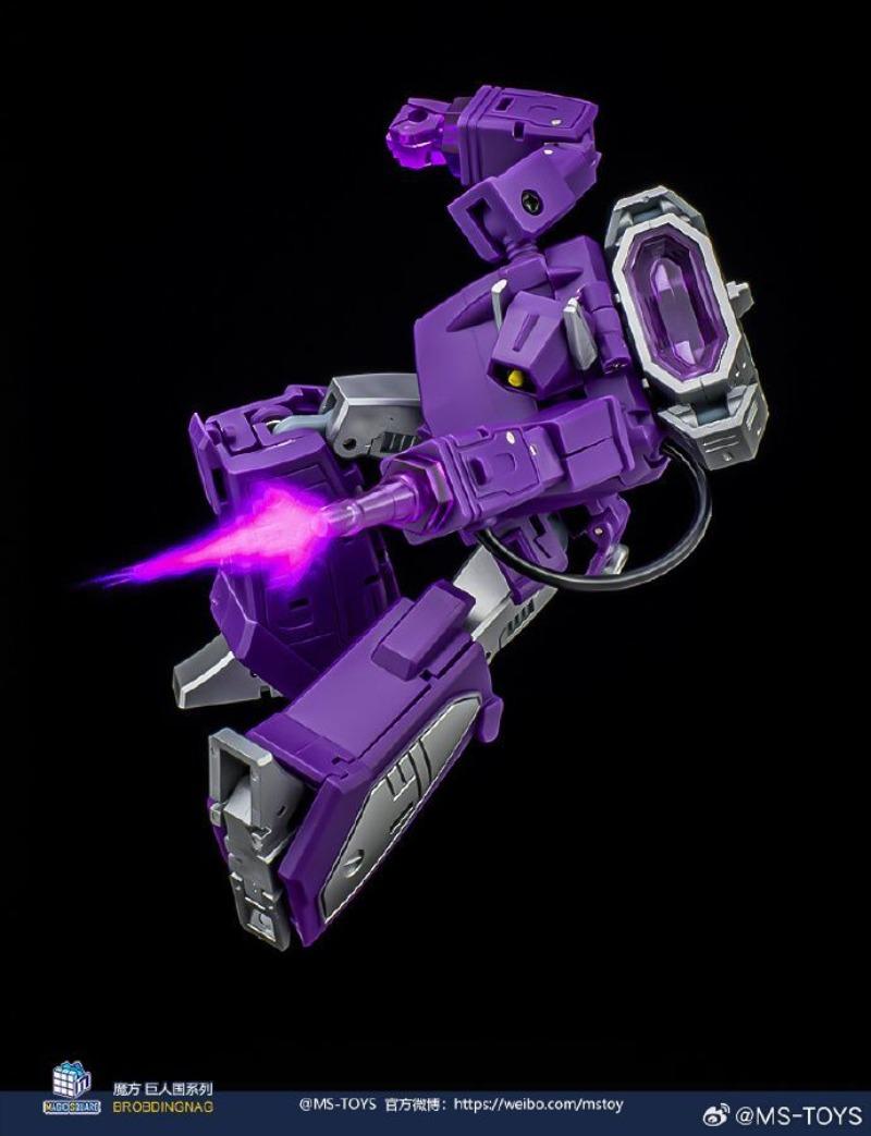 Трансформеры MS-TOYS MS-B32A MSB32A Шоквейв Мини G1 Классический Робот-трансформер Робот