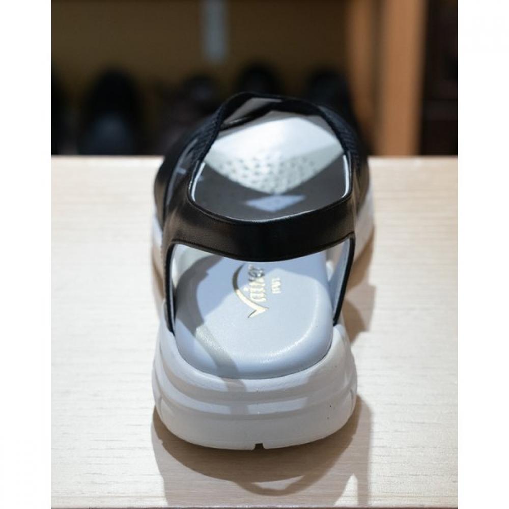 Vainer Women Sandal Comfort Black 303e