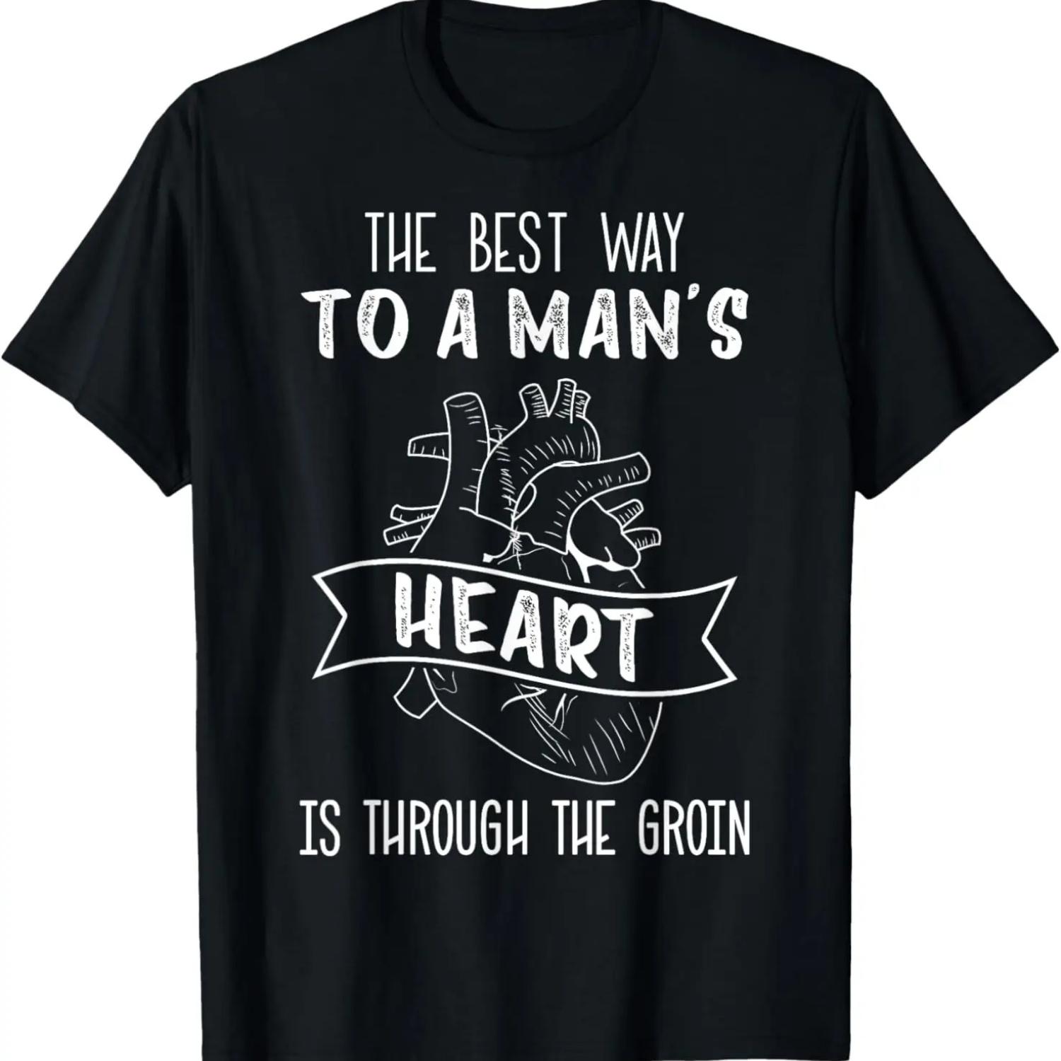 

Cath Lab Tech, Best Way to a Man s Heart Through the Groin T-Shirt XXXXXL чёрный