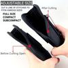 Verdecktes Trageholster OWB IWB Nylon Links/Rechts Universelles Holster Luftpistolentasche Ausrüstung für den Außenbereich für Glock 19-43 Holster Taktisch