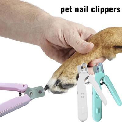 Professional Pet Nail Clippers with LED Light Pet Claw Grooming Scissors for Dogs Cats Small Animal Paw Nail Trimmer Pets Supply