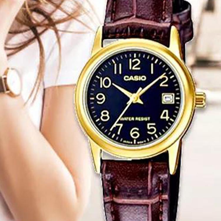 Casio Women's Standard Series Black Watch LTP-V002GL-1B LTP-V002GL-1B