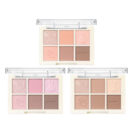 Giverny Soft Eye Palette 5g 3 COLORS (LAZY BUNNY)