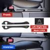 2pcs Car Seat Gap Filler Side Seam Plug Leak-proof Filling Strip For Citroen C5 C1 C2 C6 C4L DS3 DS4 DS5 C-Elysee Grand Berlingo aia256