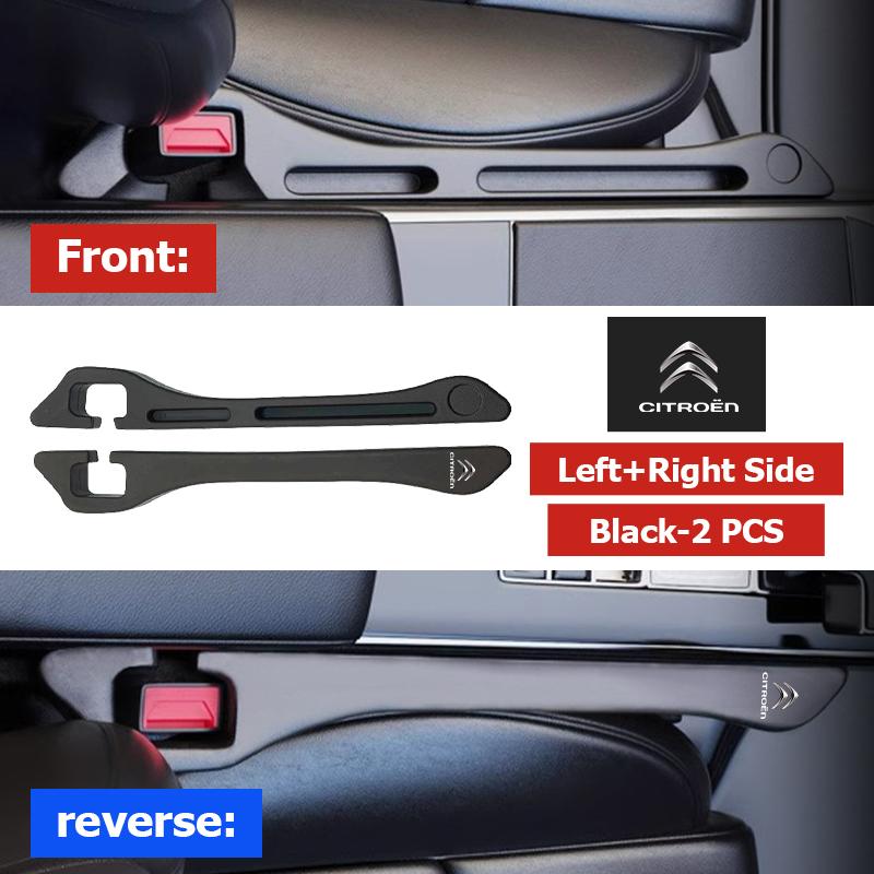 

2pcs Car Seat Gap Filler Side Seam Plug Leak-proof Filling Strip For Citroen C5 C1 C2 C6 C4L DS3 DS4 DS5 C-Elysee Grand Berlingo