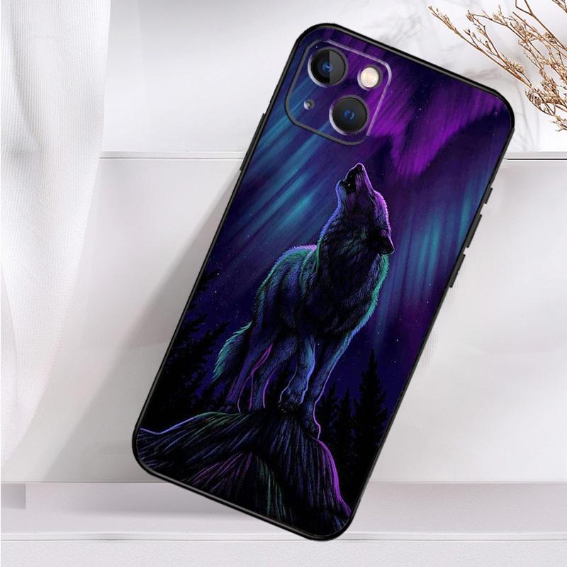 Animal Wolf Galaxy Shockproof Case For iPhone 17 16 Pro Max 11 14 15 Plus 12 13 Mini 16e 17 Air Phone Cover