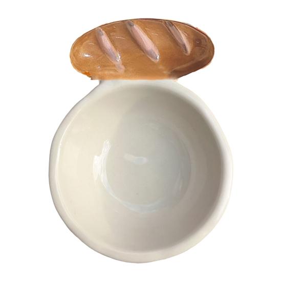 

Керамические соусницы Yousheng Креативные тарелки для соуса в форме багета для макания, тарелки для приправ, контейнер для хранения еды для дома, ресторанов, вечеринок