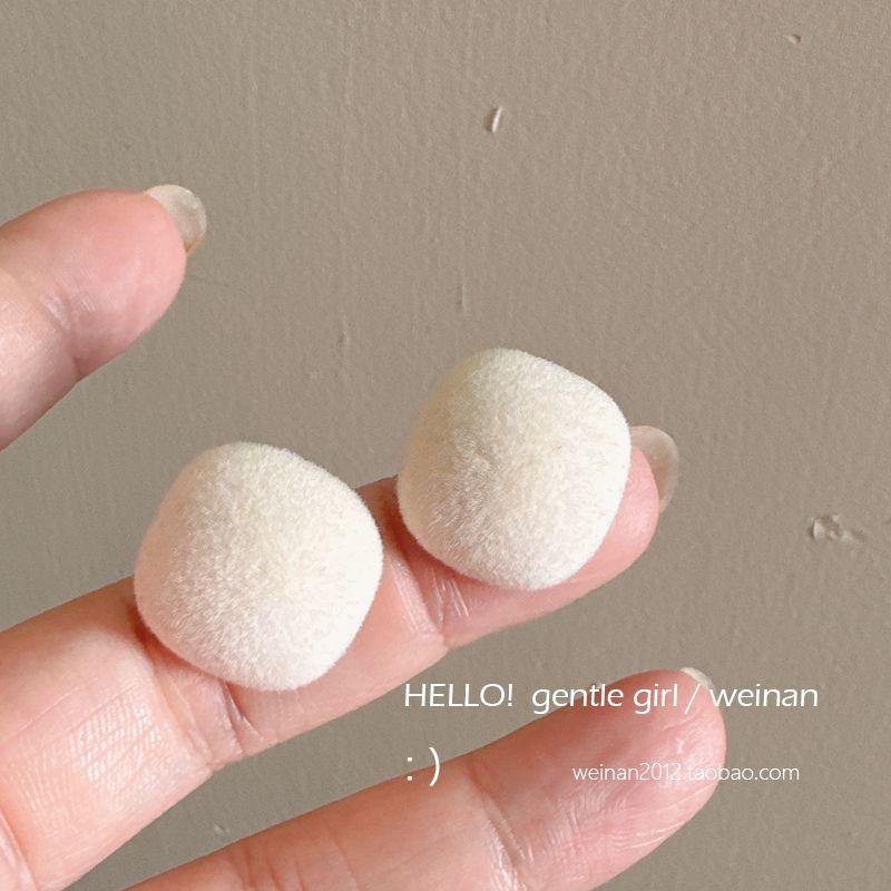 Осень и Зима Нежный Стиль Москитная Спираль Клипса для Ушей Женская Квадратная