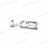 3D Metal K3 K5 K8 Logo Car Fender Side Rear Tail Trunk Emblem Sticker For KIA Sportage K9 Forte Ceed Sorento Cerato Rio Soul  FZ3