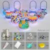 Glass Mosaic Candle Holder DIY Kit: Handmade Parent-Child Educational Toy for Children's Day