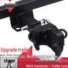 Nissan Paladin Rogue Rear Tow Bar with Square Hole Adapter