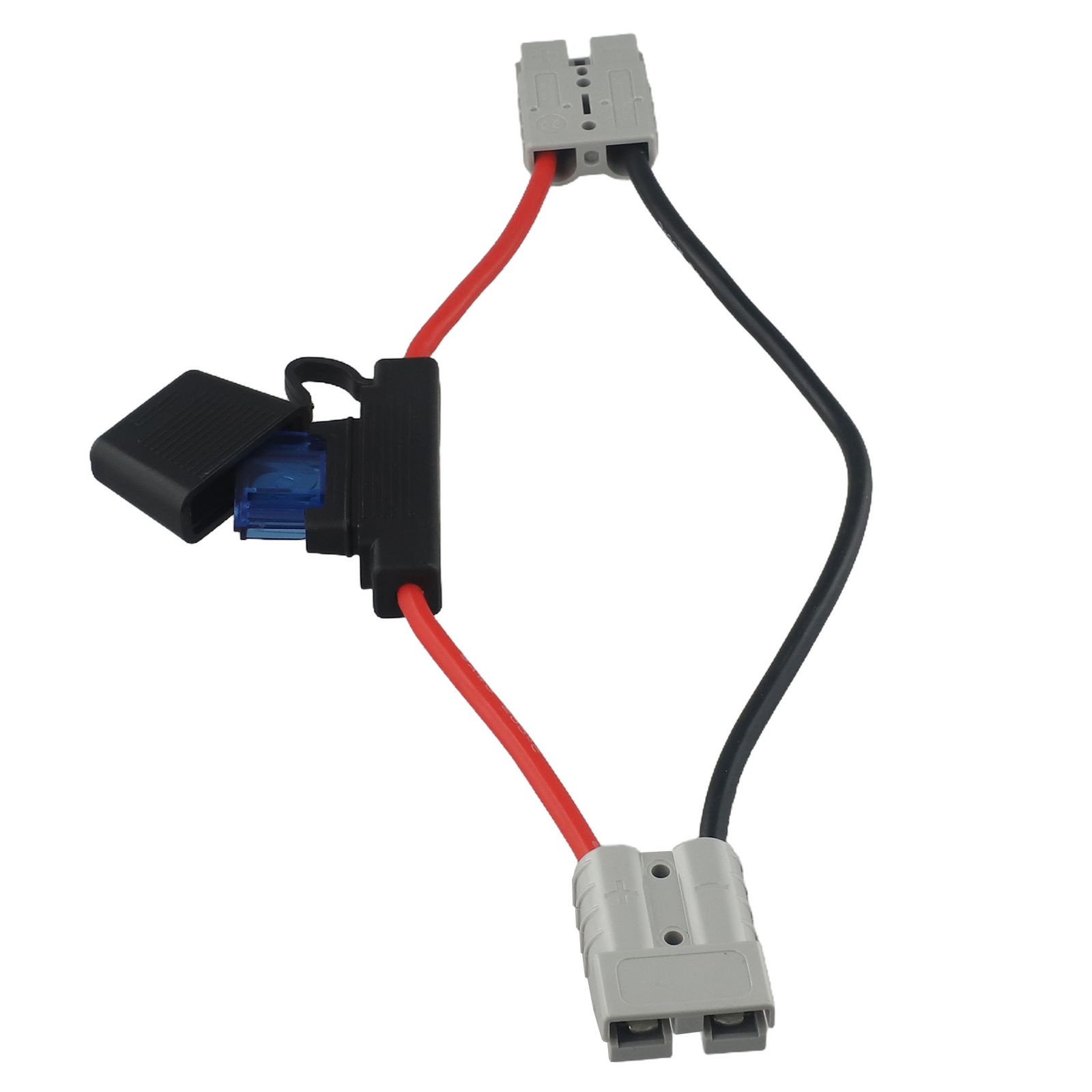 Подключение устройства 50А Силовой кабель 30 см Силовой кабель Встроенный держатель предохранителя MAXI Тяжелонагруженное использование Оптимальная длина кабеля China Mainland