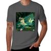 Mermaid In A Lily Pond TShirt Heavy Duty Casual Work Tee