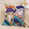 Anime Ukiyo-e Style M-Mononoke Cushion Cover Soft Plush Fabric Double-Sided Printed Cushion Covers for All Seasons Home Decor