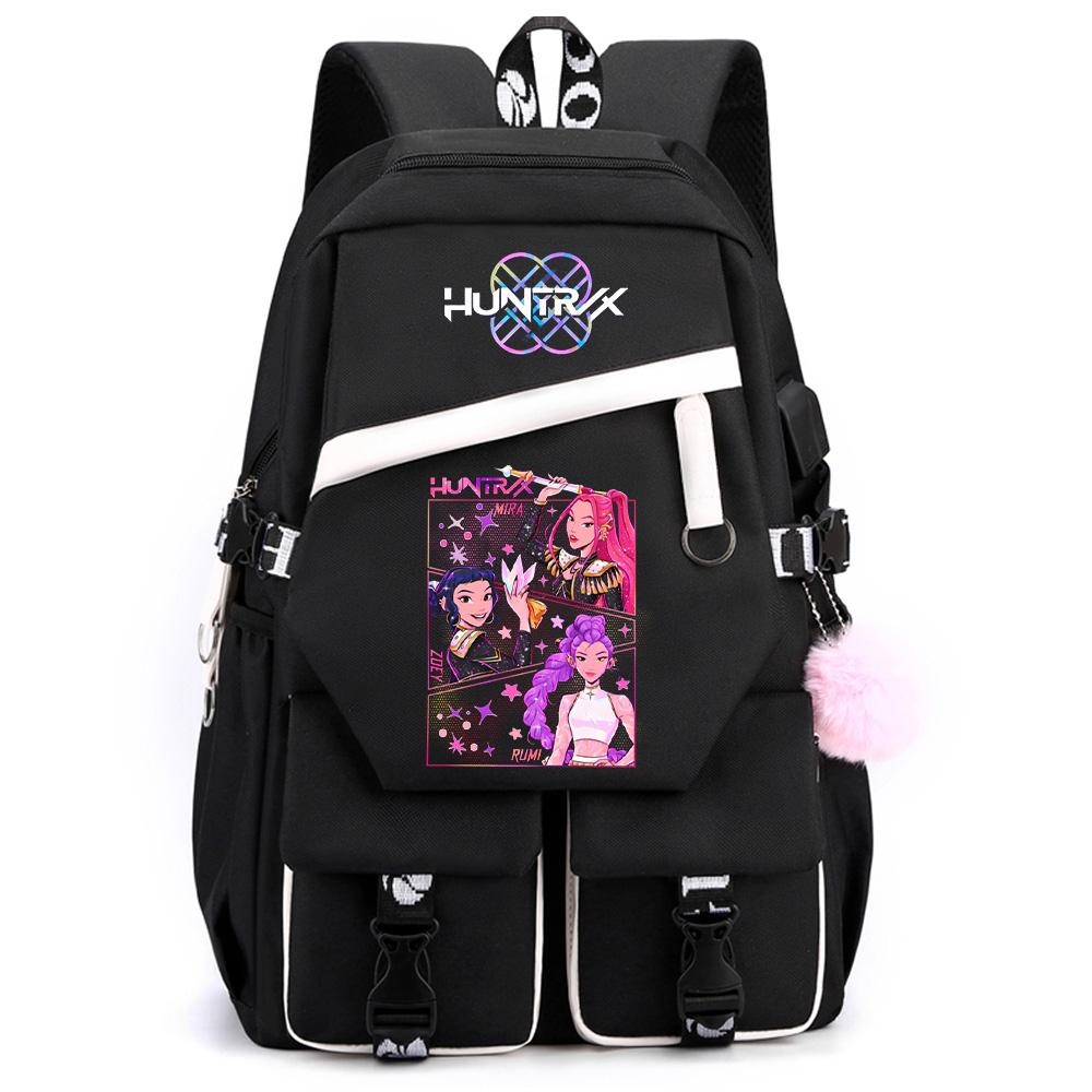 Anime Printed Large Capacity Backpack for Teenger Student Girl Boy Schoolbag Bookbag Women Waterproof Travel Bag Gift