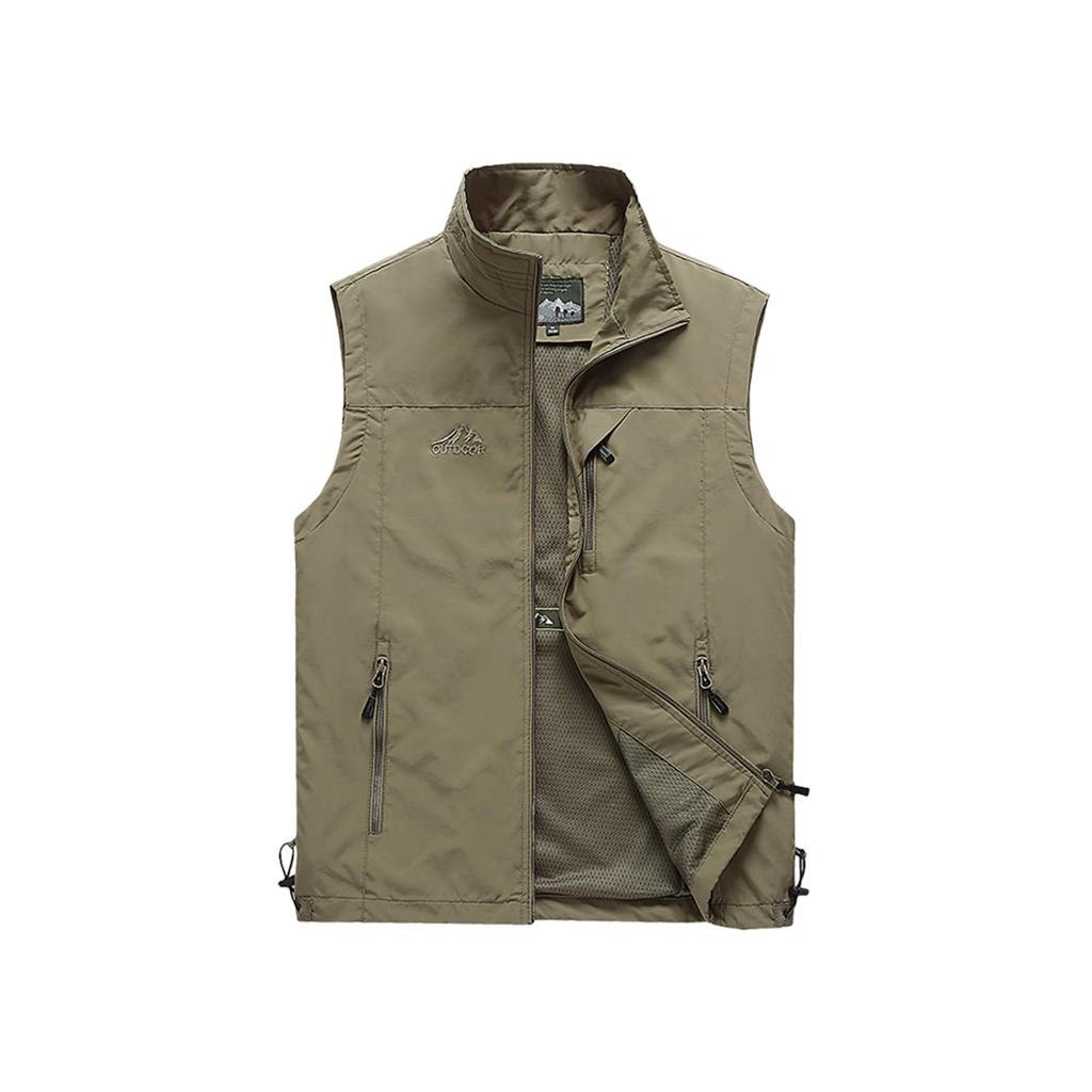 [Matreeglam] Men's Vest, Casual, Summer, Outdoor Vest, Mesh Vest, Breathable,