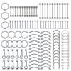 120PCS 316L Surgical Steel Body Piercing Set Nose Septum Ear Cartilage Lip Eyebrow Belly Button Rings