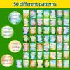 50 Watercolor Landscape Inspirational Text Cards Children'S Reward Cards High Emotional Value Output