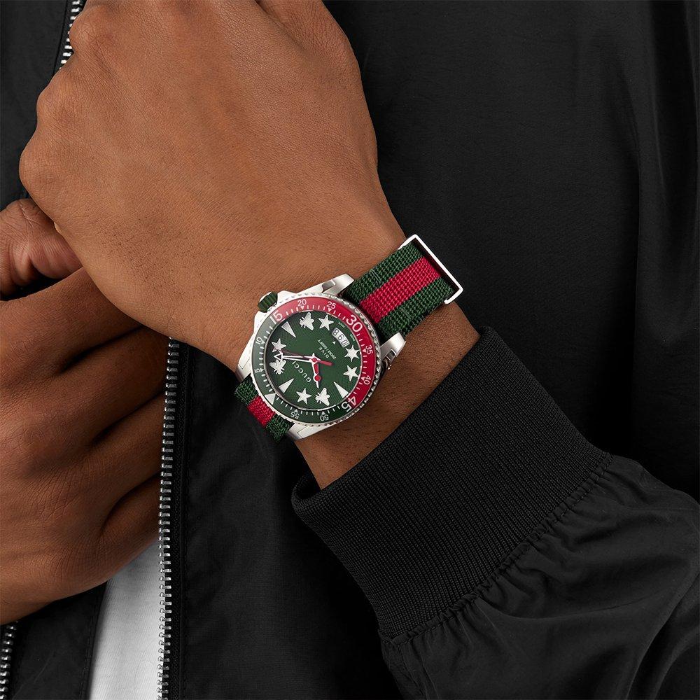 Gucci YA136339 Zegarek męski do nurkowania 40 mm