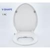 Non-Electric Bidet Toilet Seat Cover Soft Closing Dual Nozzle Manual Control Bidet Seat Home Universal Toilet Seat Lid