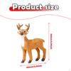 Christmas Reindeer Figurine Decoration Deer Statue for Table Centerpiece