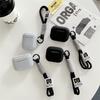 Силіконовий чохол з ремінцем для Bluetooth-навушників Apple AirPods 4-го покоління та Pro 3