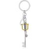 OUTFYT Kingdom Hearts Key Holder Necklace Crown Keychain Accessory Unisex Jewelry Gift