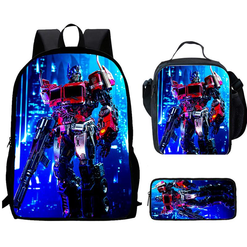 Transformers, Bumblebee Bag High Definition Multi-Function Oxford Lightweight Backpack