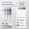 Sweetheart Pink Acrylic Planner & Drawing Pen for Students - High Color Neutral Pen