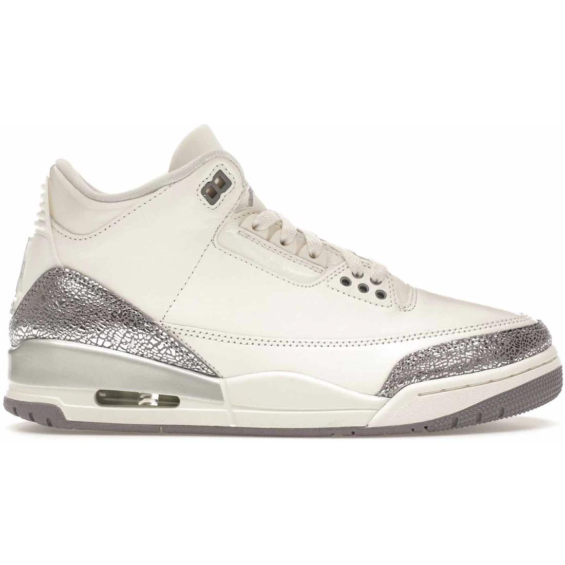 

Кроссовки Jordan 3 Retro Парусный/Цементно-серый (Женский)(CK9246-100) 35.5