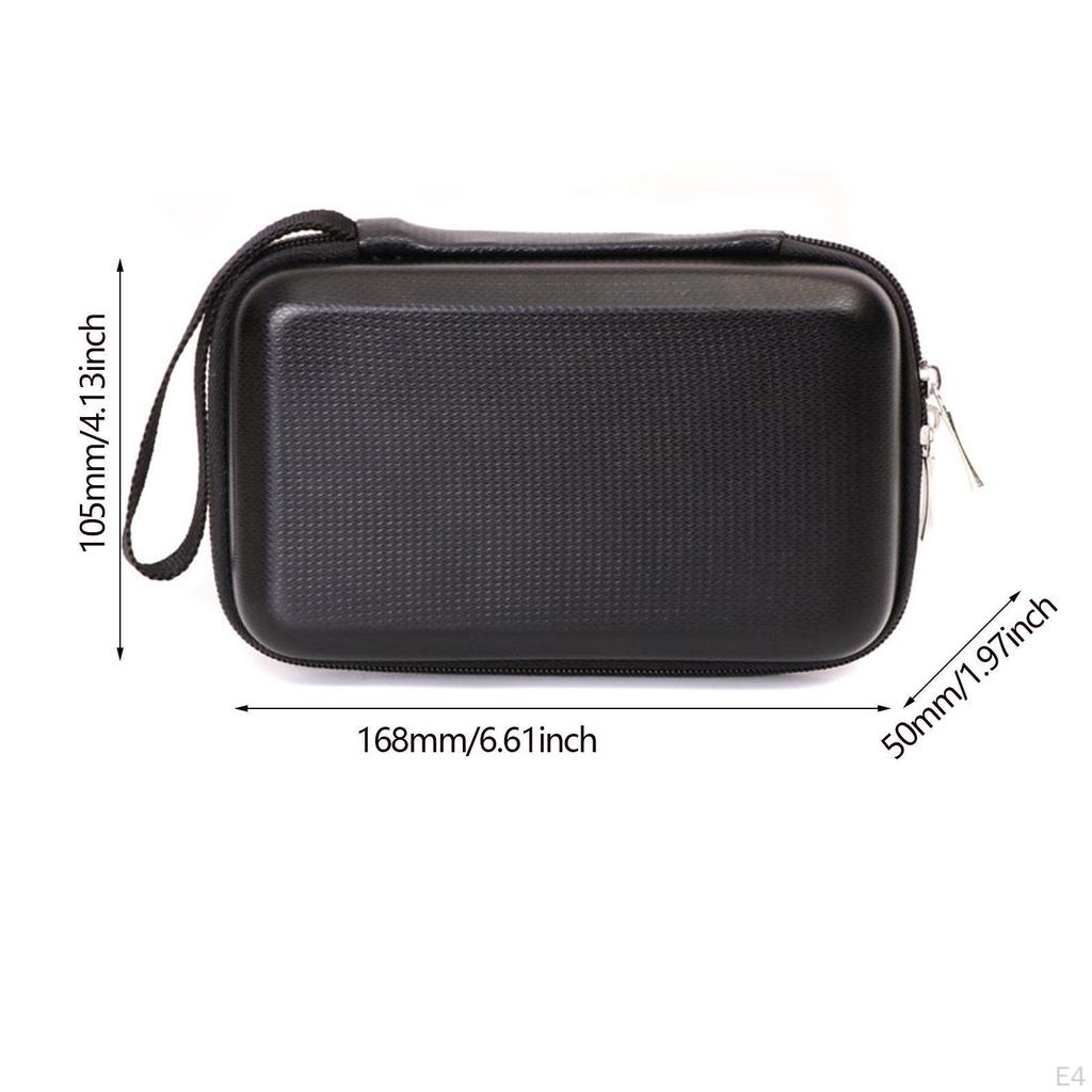 Cable Bag for Headphones, Shockproof Hard Case, Storage Headphone Cables , Phone, Camera
