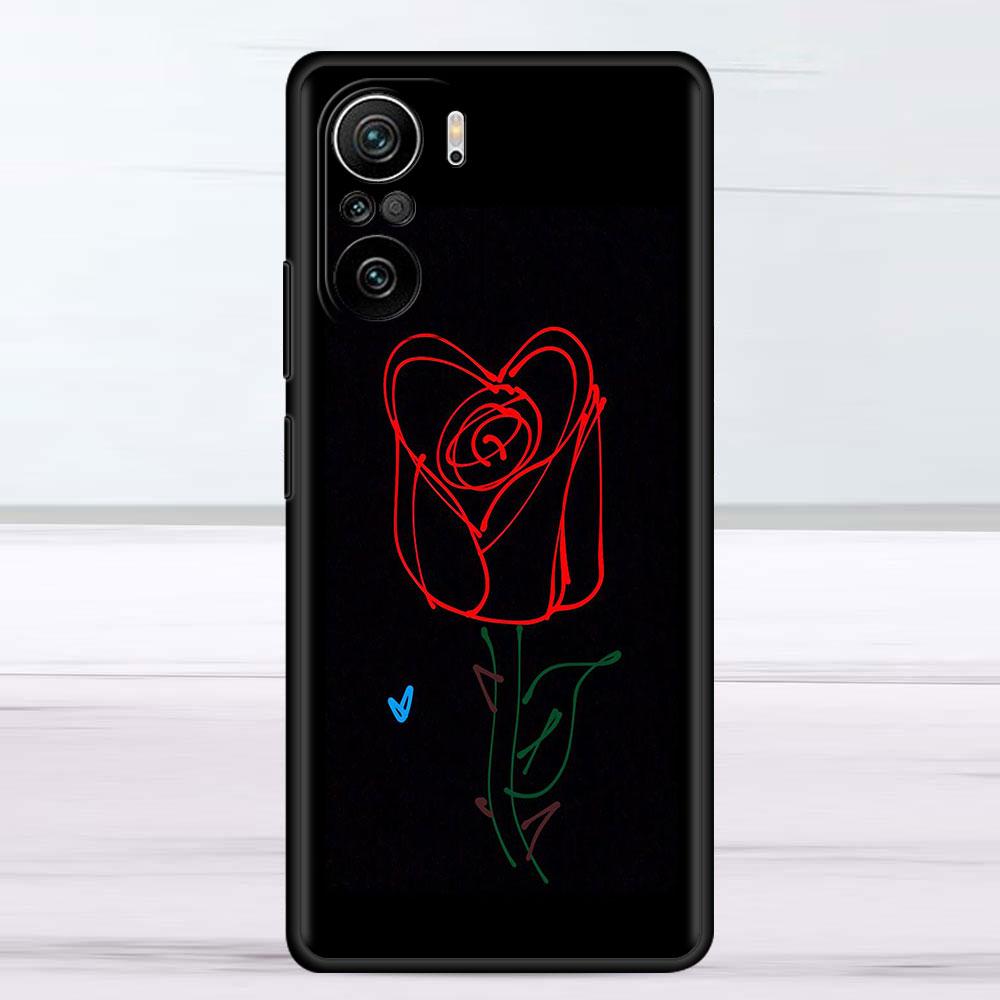 

Чехол для Xiaomi Redmi Note 11 9S 10 9 8 7 9A 9C 9i K40 8T 10C 9T K50 силиконовый чехол для телефона Flower Redmi Note 10 5G