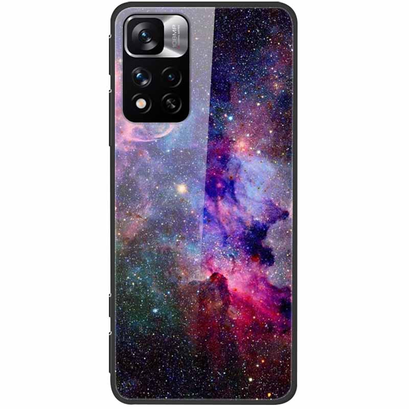 Tempered Glass Case For Xiaomi Redmi Note 11 Pro+ 5G Cover Hard Protective Funda for Redmi Note 11 Pro Plus 5G Soft Bumper 6.67