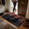 AAlice MMadness Returns Art Floor Mat Soft Flannel Absorbent Mat Non-Slip Rug Home Bedroom Bathroom