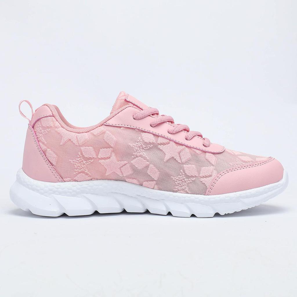 Jinjiang Prodyšné síťované ležérní běžecké boty - Měkká podrážka, Pohodlné, Módní, Všestranné, Lehké bílé tenisky pro venkovní sporty