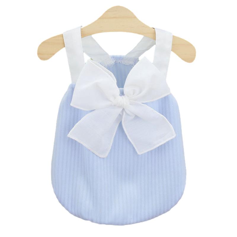 Cotton Summer Dog Clothes for Small Medium Dogs Breathable Dog Dress Thin Puppy Pet Cat Vest Chihuahua Yorkies Pet Clothing
