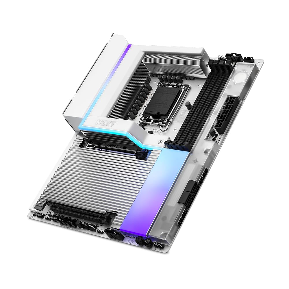 

NZXT N9 Z890 ATX Gaming 7 Motherboard White MB6654 WI-FI N9-Z89XT-W1