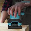 High Power Flat Sander Small Portable Furniture Disc Polishing Machine Household Woodworking Power Tools