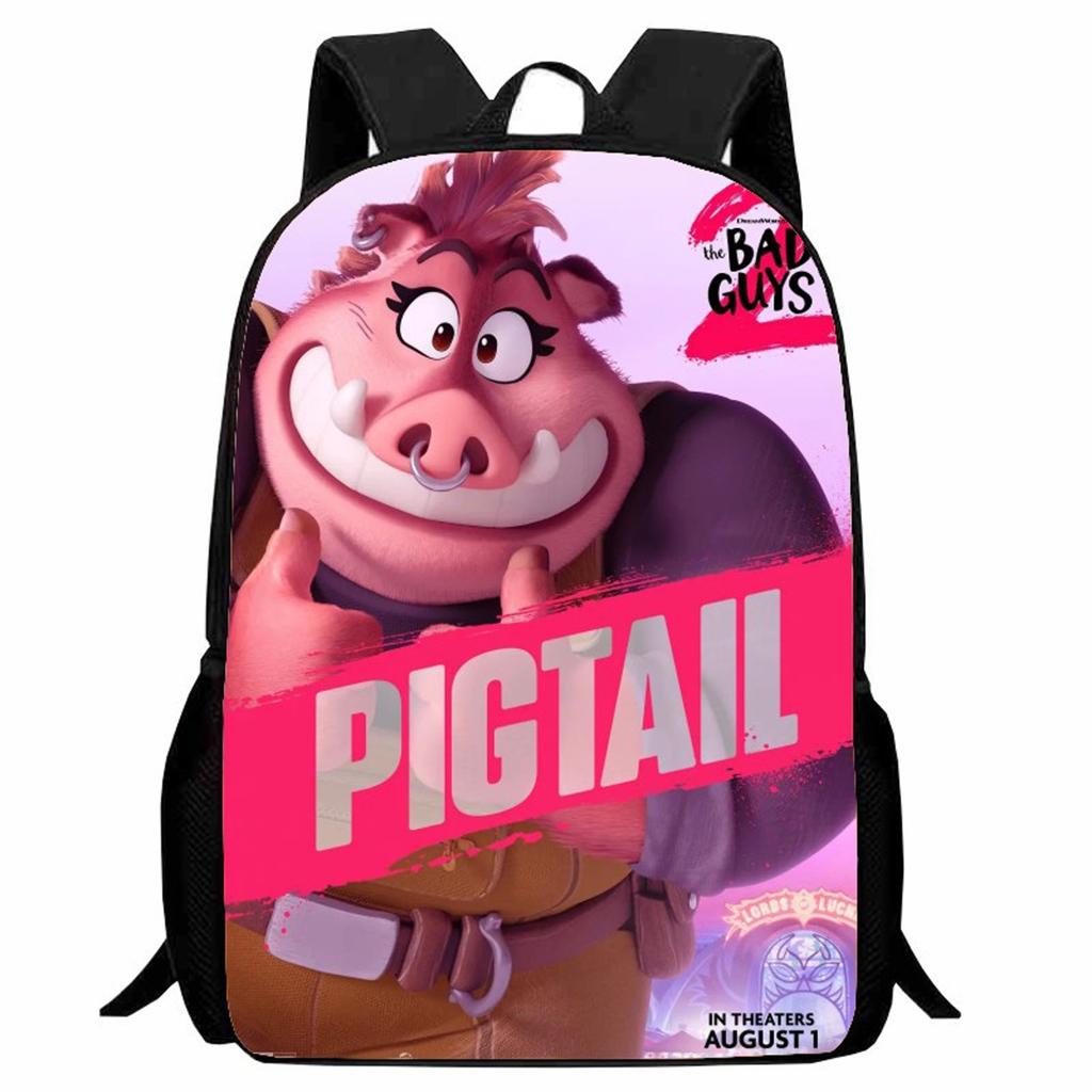 Potištěný batoh pro studenty