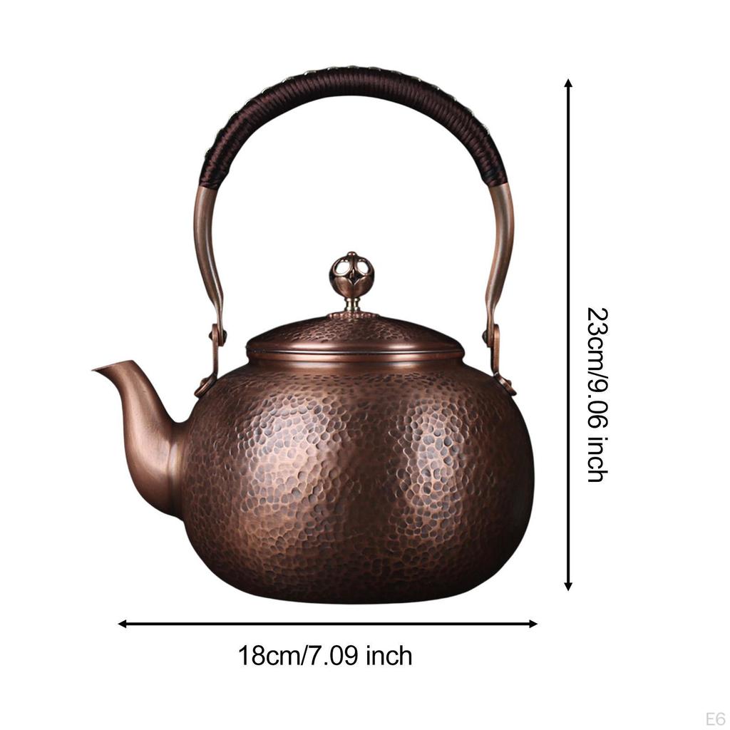 Kupferkessel zum Erhitzen von Wasser Traditionelle chinesische Teekanne Teehaus