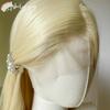 Ashely Blonde Wig 26inch 13x4 Lace Front Cosplay Wigs 613 Long Straight Natural Silky Synthetic Lace Frontal Wig for Daily Use