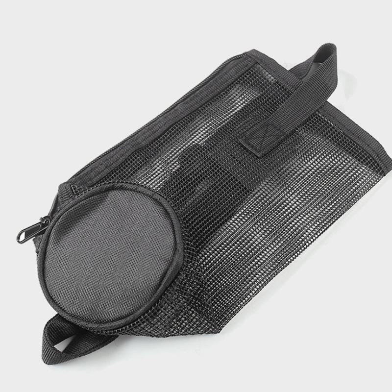Meshes Water Bottle Holder Sleeve Water Bottle Carriers Bag for Clear Hydrations Monitoring Zippers Access Oxford Fabric