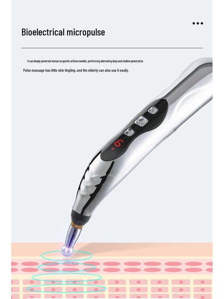 Rechargeable Smart Acupoint Massage Pen - Mini Electric Acupressure Stick