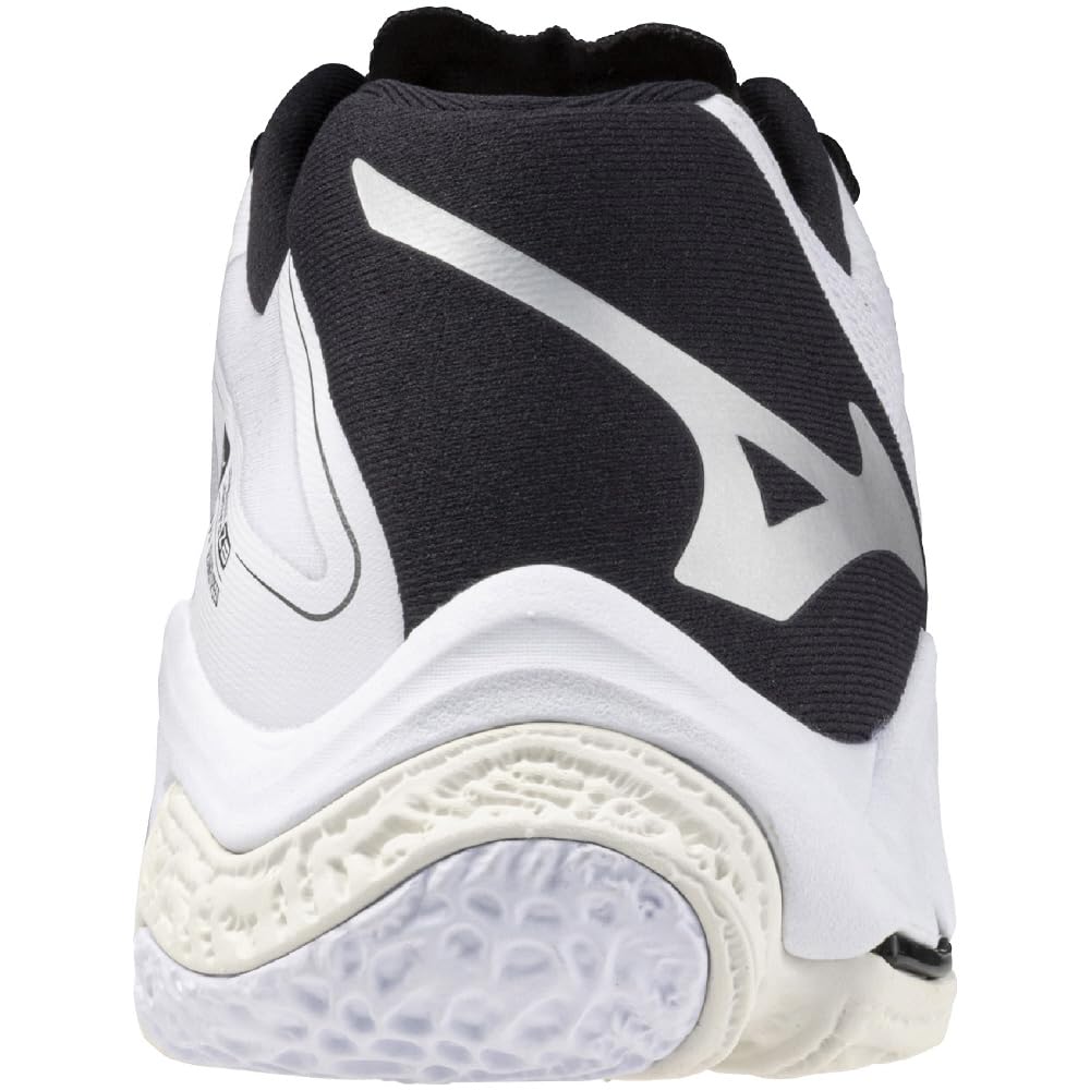Mizuno Wave Lightning Z8 Volleyball Size Shoes, Club/Indoor, Wide, Lightweight, 25.5 cm, 3E, White/Black