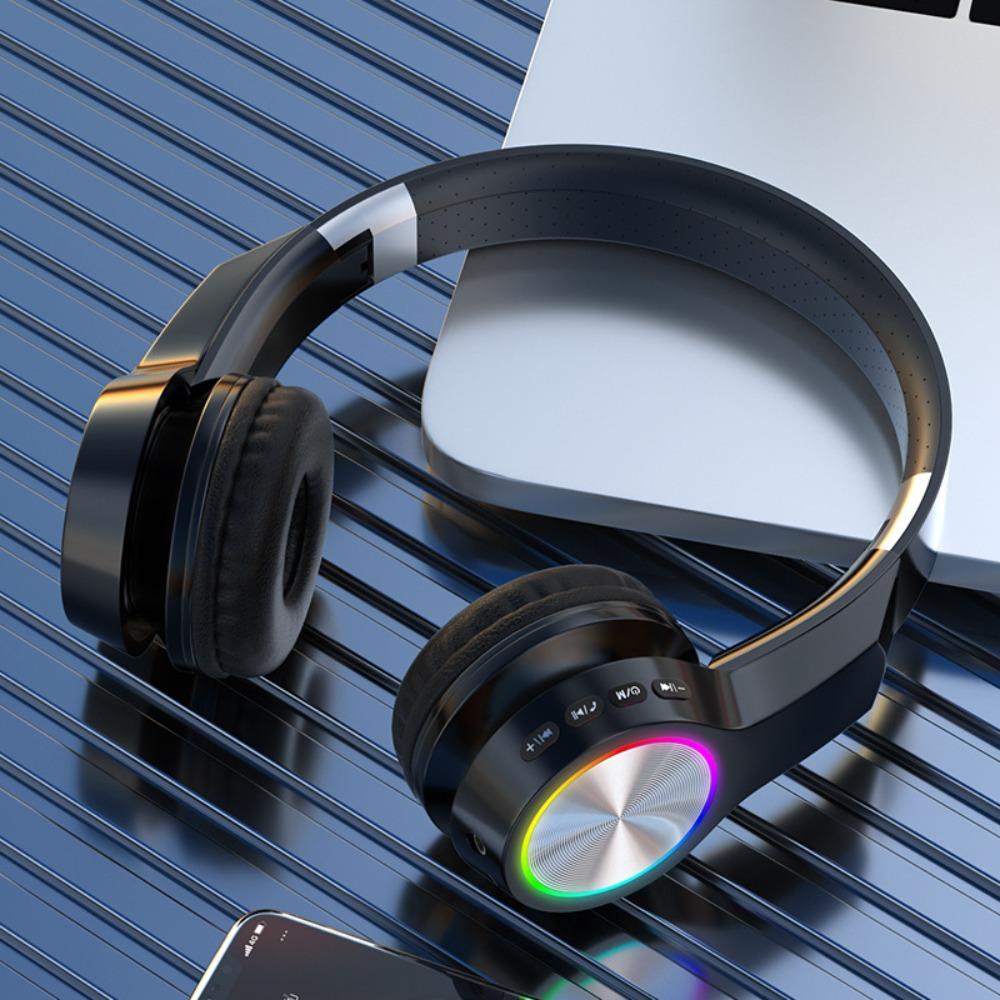 

Складные портативные аудио Bluetooth-наушники с глубокими басами, беспроводные наушники Hi-Fi, стереоигровая гарнитура