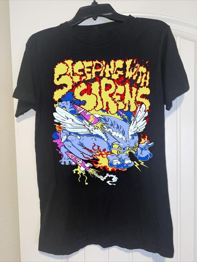 Sleeping With Sirens Spezielles Unisex-T-Shirt in voller Größe für Geschenke TP352