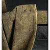 50x145cm Distressed Linen Cotton Fabric Heavy Washed Subtle Textured Material for Trench Coat Dress Clothing Designer Fabric