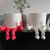 Dangling Leg Cartoon Toilet Paper Roll Holder Toilet Paper Dispenser 3D Printing Tissue Stand Bathroom Living Room Decor