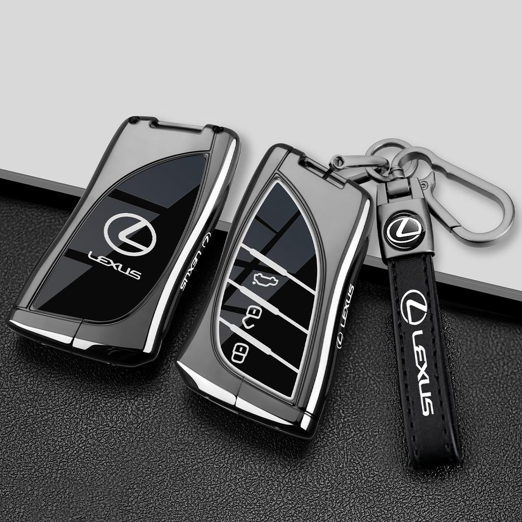 Autoschlüsselgehäuseabdeckung für Lexus RX350 NX300 Es300h Rx450h GS300 GX470 IS250 ES350 LX570 GX460 Nx300h Is300h Shell Fob Halter